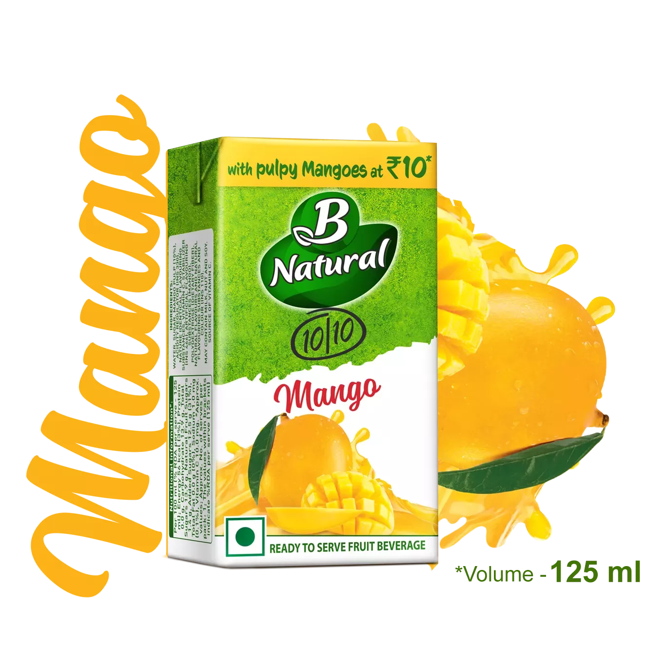 B NATURAL MANGO TETRA  MRP 10