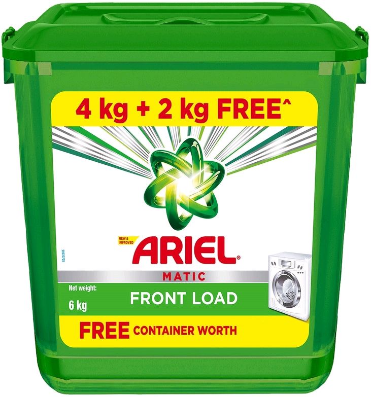 ARIEL POWDER 6KG FRONT