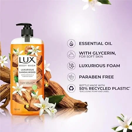 LUX BODY WASH 500ML